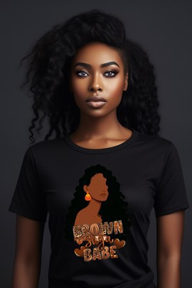 T-shirt - "Brown Suga Babe"