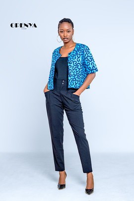 Veste col rond
