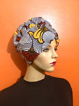 Wedding flowers headwrap