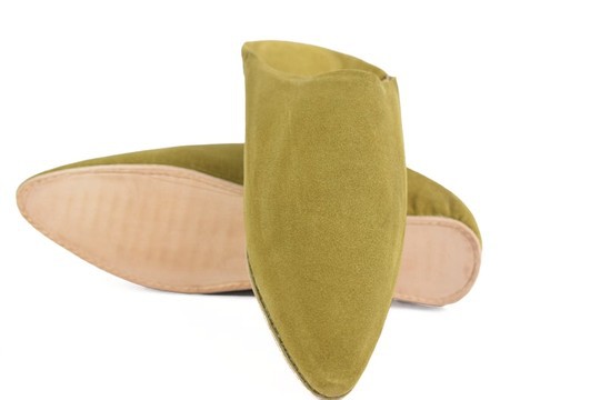 Handmade original leather slipper