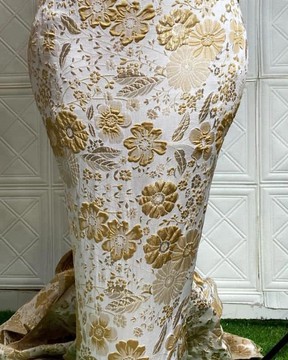 Brocade, Damask, lace   (5 yards )