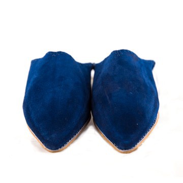 Babouche en cuir original fait main