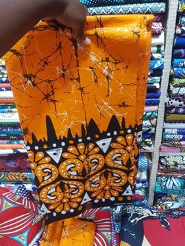 Tissu coton 2 yards pagne wax Cameroun