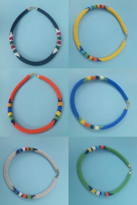 Collier femme africaine / colliers zoulou / collier maasai / chaîne africaine