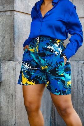 ALICE BLUE SHORT