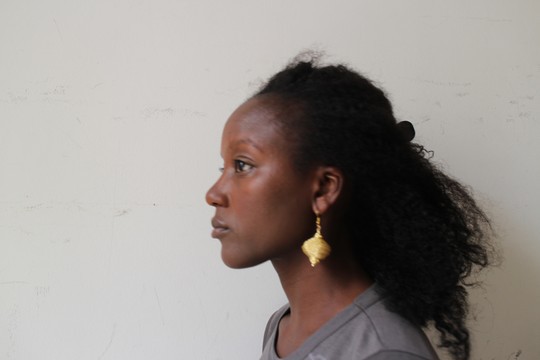 Akan-inspired earrings