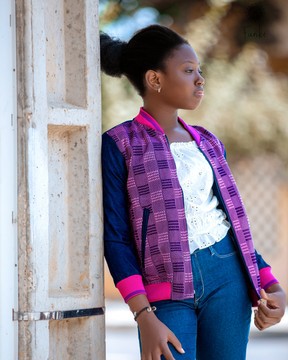 Kanvô pink children's bombers