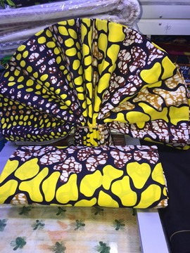 Wax fabric 6 yards