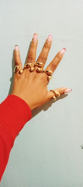 Brass rings, African jewellery, handmade jewellery, twist rings, wholesale rings.