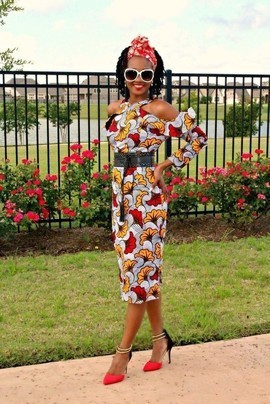 Adensecret ayosope ankara dress