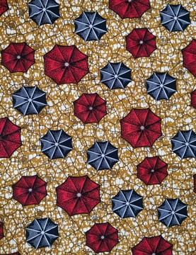 African wax fabric Ankara fabric printed wax ball pattern