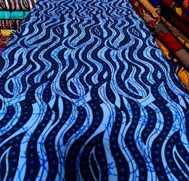 Africa print fabric, Ankara Fabrics (6 yards)