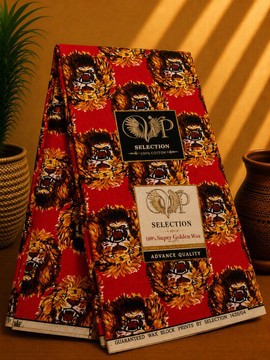 Tissu 6 yards pagne wax Cameroun