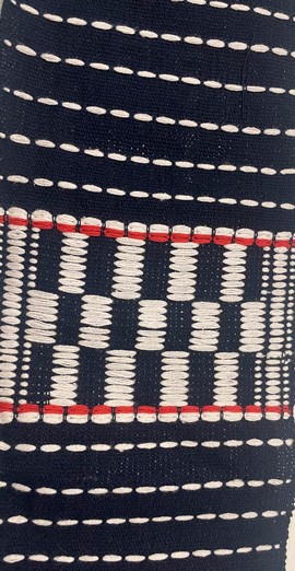 Pindel fabric strip, 1 m / 14 cm, yayasse