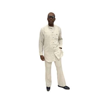 White Cotton Matching Outfit