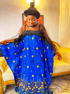 Estampes Royales Africaines Style Boubou