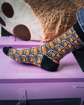 Chaussettes mixtes « Bogolan »