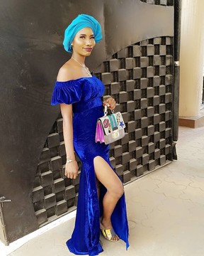 Velvet prom dress