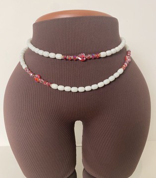 Perles africaines , bayas , bijoux de corps , bijoux de corps femme , bine bine