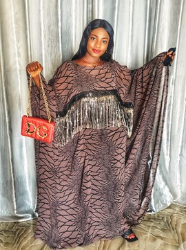 Rania Embellished Boubou For Weddings/Special occasions/Plus Size