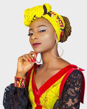 Colouful Headwrap, Ankara Headwrap Headwrap D'impression Africaine