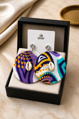 Boucle s d’oreilles Cauri Bohème