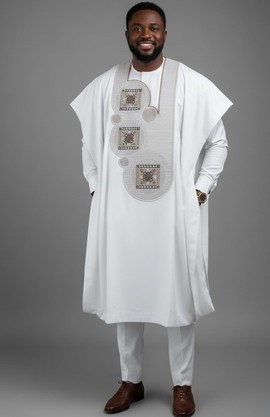 Tenue traditionnelle nigériane
