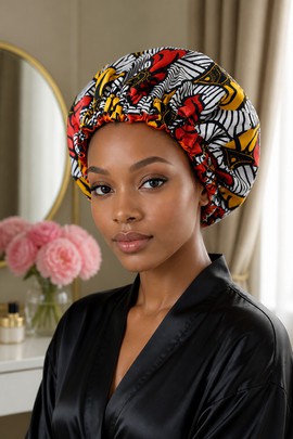 WAX AND SATIN CAP