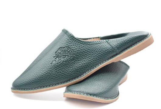 Handmade original leather slipper