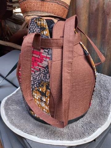 pineapple handbags, Leather handbags, African handbag