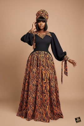 Robe longue Kemisola