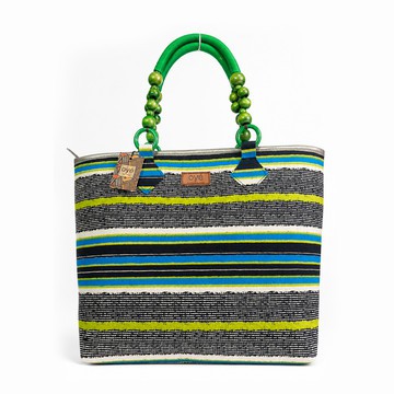 Sac cabas en imprimé africain Awuraba