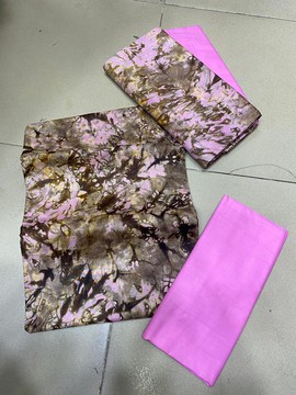 Cotton Tie and dye Adire Kampala ADIRE/BATIK 5 yards