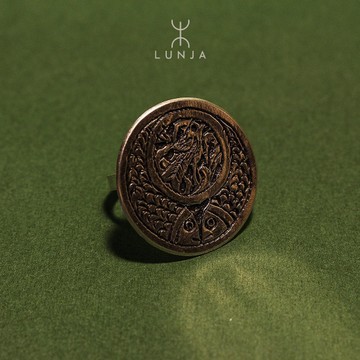Berber Silver Ring, Genuine 925 Sterling Silver Unique, Silver Gift