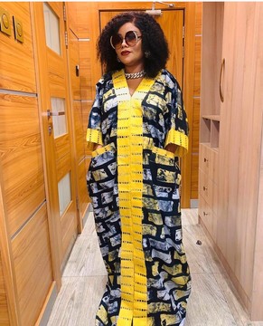Rich Aunty Vibes Adire BuBu/Agbada/BouBou
