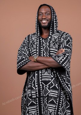 Ankara loose jacket