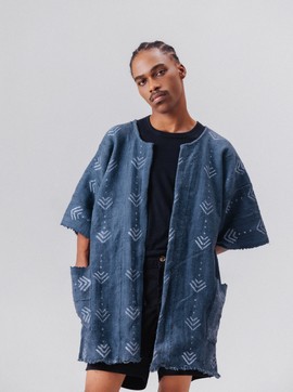 December in Accra Bogolan Cloak (Pre-Order)