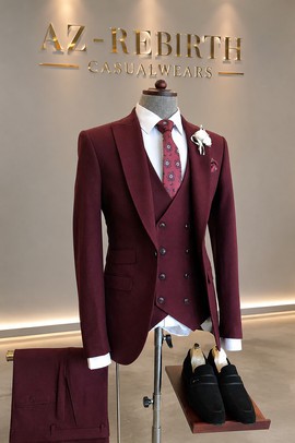 Ensemble de costume trois pièces pour homme