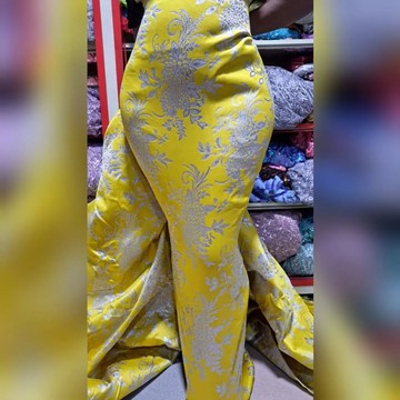 Brocade, Damask, lace   (5 yards )