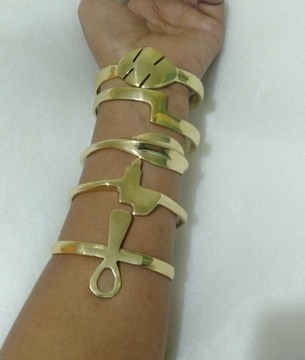 African brass bracelets,African jewelry, adjustable bracelets, brass bangle.