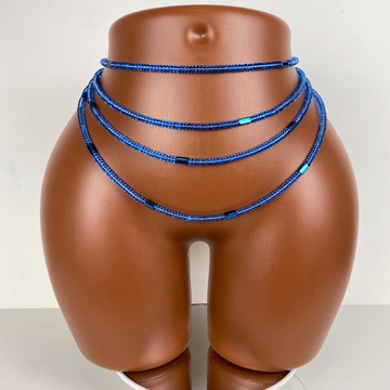 Perle de corps, chaîne de corps, perle de taille, bayas, bine bine, fait main