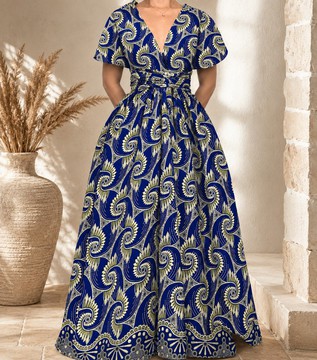 Robe wax cotton convertible