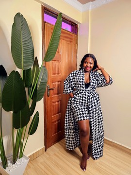 Maxi Kimono- short set