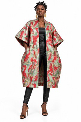 Jacquard coat MULL