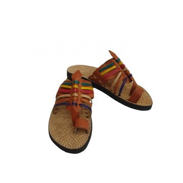 Women's sandal in genuine leather