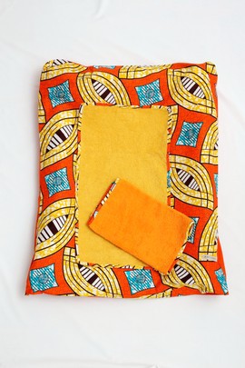 Housse de matelas à langer Orange Or