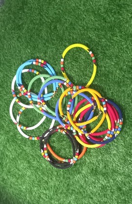 20 African Beaded Collar Necklaces – Colourful Tribal Statement Neckpieces for Women