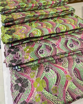 Embroidery Grand Glitter Super wax Vlisco/ Ankara Print