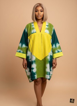 Kaftan maxi batik Ireti
