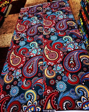 korede Ankara fabric 💯 cotton 6yards